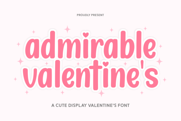 Admirable Valentine s: A Bold Display Typeface