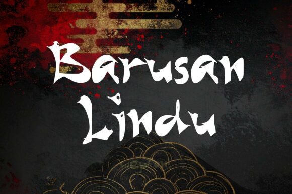 Barusan Rindu Font: A Dynamic Brush Script Review