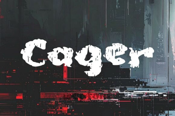 Cager Display Font for Bold Web Design