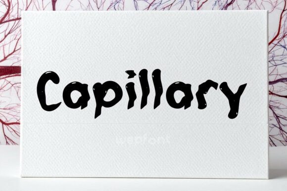 Capillary: A Bespoke Handwritten Typeface for Branding