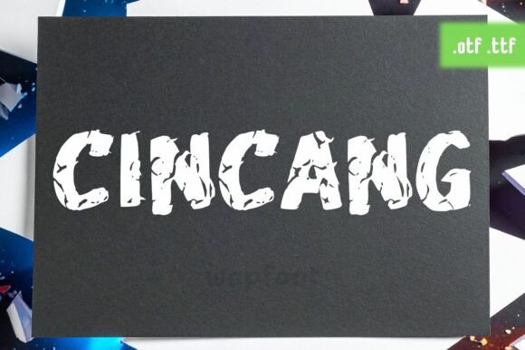 Cincang Display Font for Bold Maker Branding