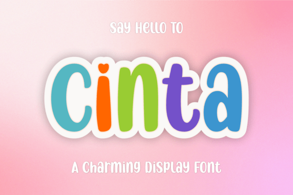 Cinta Display Font for Modern Web Design