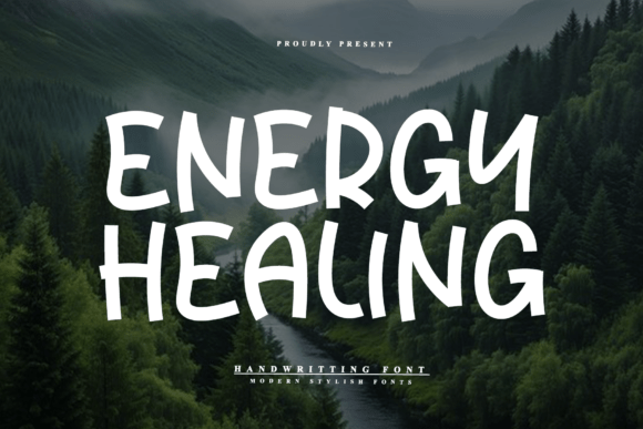 Energy Healing: A Friendly Display Font for Editors