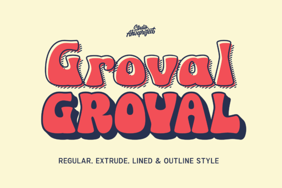 Groval: The Bold Retro Display Typeface