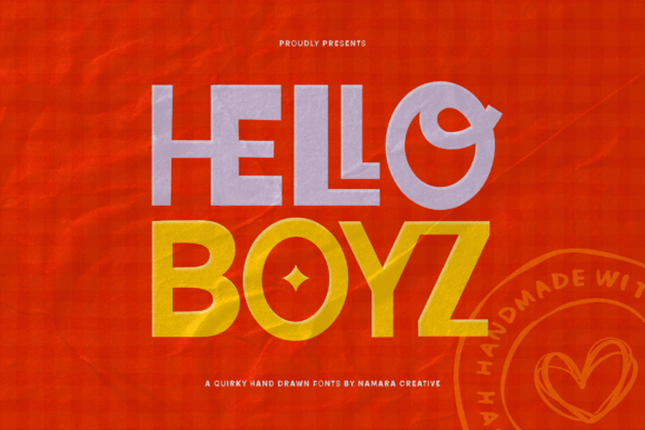 Hello Boyz Typeface for Bold Campaigns