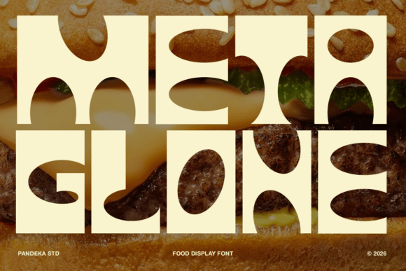 Meta Glone: A Playful Display Font for Web Design
