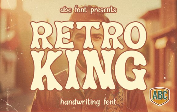 Retro King: A Bold Display Font for Editorial Impact