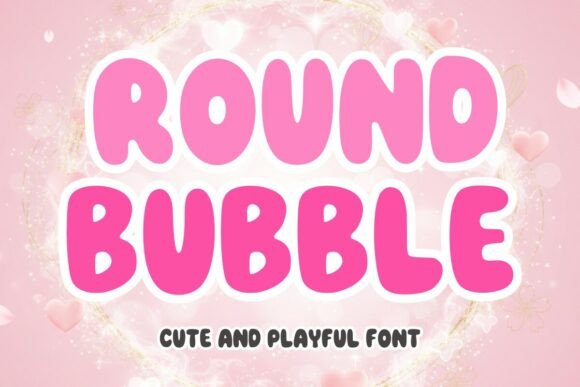 Round Bubble Font: A Playful Display Choice
