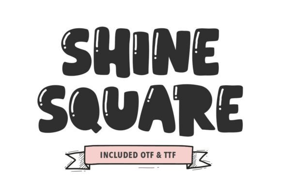 Shine Square Font for Bold Campaign Headlines