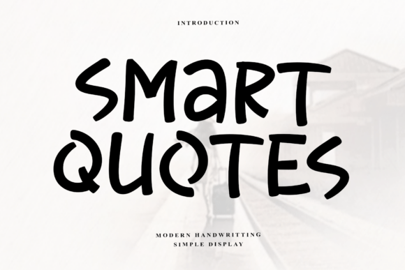 Smart Quotes Font for Bold Business Branding