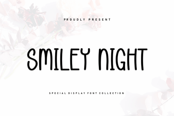 Smiley Night Typeface for Dreamy Branding