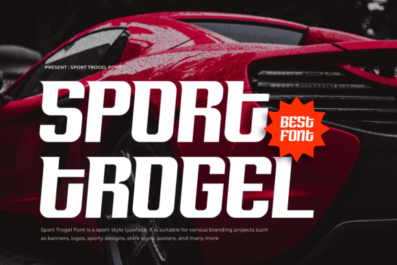 Sport Trogel Font for High-Impact Web Design