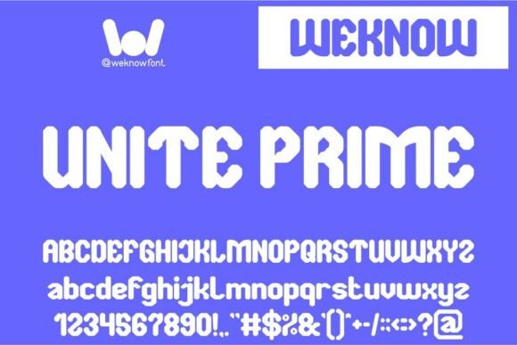 Unite Prime: The Futuristic Display Font for Modern Web Design