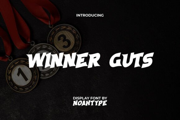 Winner Guts: Bold Display Fonts for Web Design